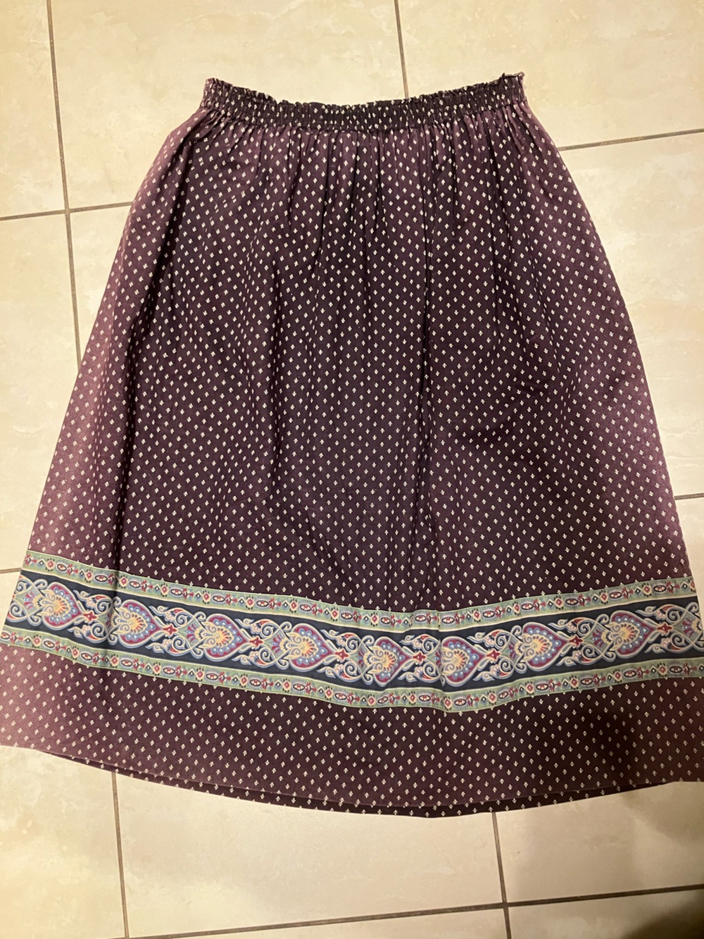 Vera Bradley Faded Women’s Skirt Approx Size Large - Picture 2 of 2